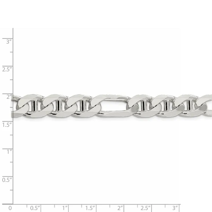 Sterling Silver 1065mm Figaro Anchor ChainWBCQAF30026 WB Choice Jewelry Necklaces Sterling Silver 1065mm Figaro Anchor ChainWBCQAF30026 WB Choice Jewelry Necklaces