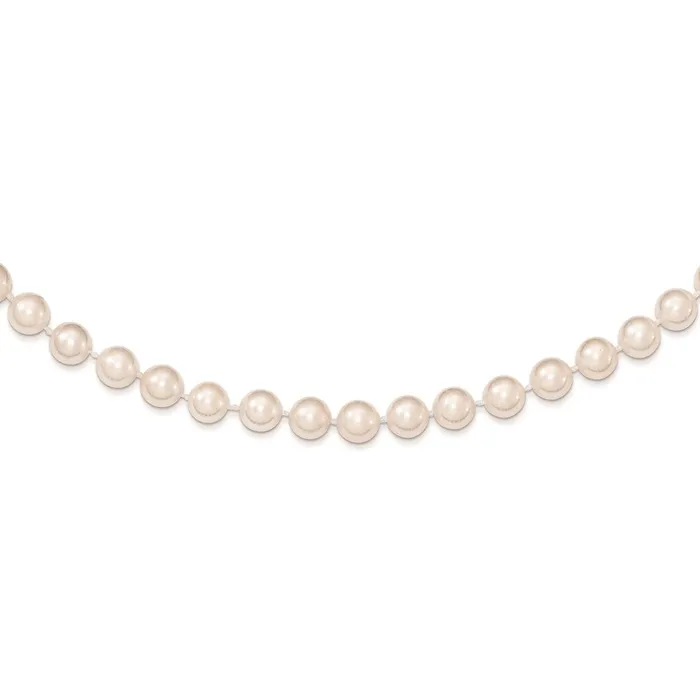 WB Choice Jewelry 14k 67mm Round White Saltwater Akoya Cultured Pearl BraceletWBCPL60AA7 Bracelets WB Choice Jewelry 14k 67mm Round White Saltwater Akoya Cultured Pearl BraceletWBCPL60AA7 Bracelets