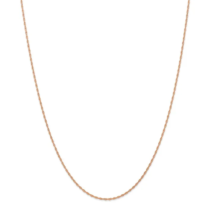 WB Choice Jewelry 14k Rose Gold 115mm Baby Rope ChainWBCRSC3818 Necklaces WB Choice Jewelry 14k Rose Gold 115mm Baby Rope ChainWBCRSC3818 Necklaces