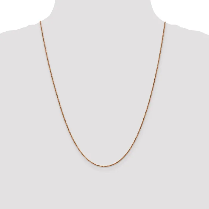 WB Choice Jewelry 14k Rose Gold 12mm DC Spiga ChainWBCRSC524 Necklaces WB Choice Jewelry 14k Rose Gold 12mm DC Spiga ChainWBCRSC524 Necklaces