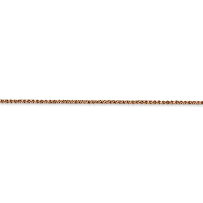 WB Choice Jewelry 14k Rose Gold 12mm DC Spiga ChainWBCRSC524 Necklaces WB Choice Jewelry 14k Rose Gold 12mm DC Spiga ChainWBCRSC524 Necklaces