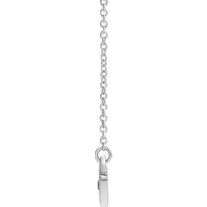 WB Choice Jewelry 14K White Blue Sapphire Heart 16 Necklace 8633560040PSTWBC Necklaces WB Choice Jewelry 14K White Blue Sapphire Heart 16 Necklace 8633560040PSTWBC Necklaces