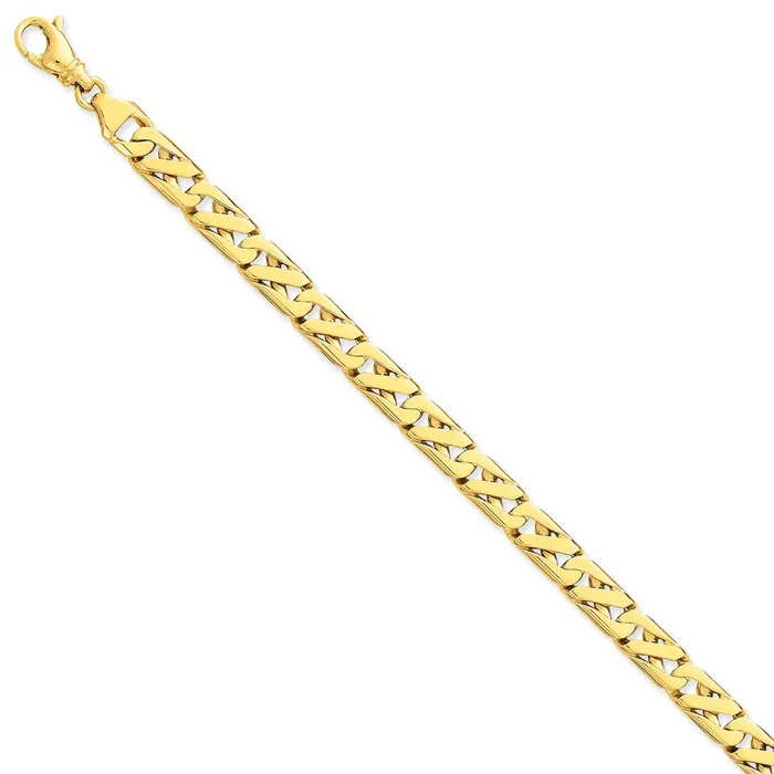 WB Choice Jewelry Bracelets 14K 79mm Fancy Link BraceletWBCLK4179