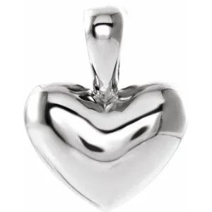 WB Choice Jewelry Necklaces 14K White 106x83 mm Youth Heart Pendant190061101PSTWBC WB Choice Jewelry Necklaces 14K White 106x83 mm Youth Heart Pendant190061101PSTWBC