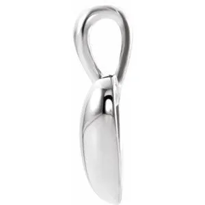 WB Choice Jewelry Necklaces 14K White 106x83 mm Youth Heart Pendant190061101PSTWBC WB Choice Jewelry Necklaces 14K White 106x83 mm Youth Heart Pendant190061101PSTWBC