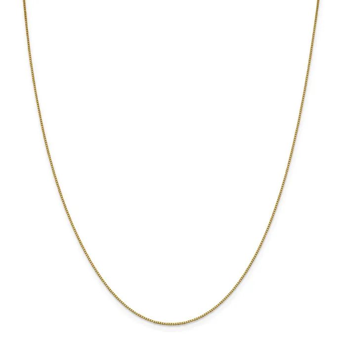 WB Choice Jewelry Necklaces 18K Leslies 7mm Box ChainWBC18LP1818