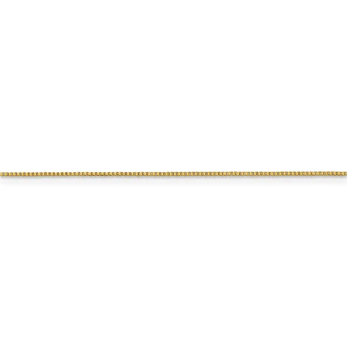 WB Choice Jewelry Necklaces 18K Leslies 7mm Box ChainWBC18LP1818 WB Choice Jewelry Necklaces 18K Leslies 7mm Box ChainWBC18LP1818