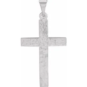 WB Choice Jewelry Platinum 145x97 mm Cross Pendant R412791023PSTWBC Necklaces WB Choice Jewelry Platinum 145x97 mm Cross Pendant R412791023PSTWBC Necklaces