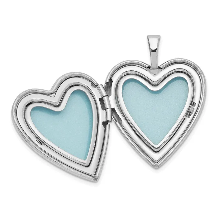 WB Choice Jewelry Sterling Silver Rhodiumplated 20mm Floating Hearts Heart Locket NecklaceWBCQLS23718 Necklaces WB Choice Jewelry Sterling Silver Rhodiumplated 20mm Floating Hearts Heart Locket NecklaceWBCQLS23718 Necklaces